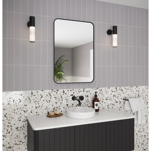 Glass Warehouse Stainless Steel Recessed Framed Single Door Medicine ...